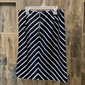 Grace Elements Black and White Pencil Skirt